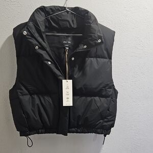 Love Tree Black Puffer Vest